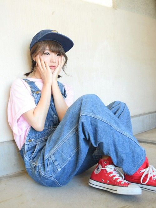 棒球帽穿搭　夏天